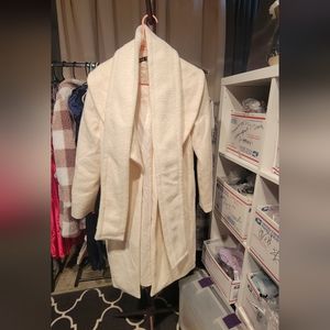 Shein Off white coat (oversized)
